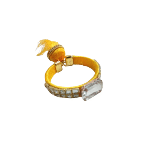 Handicrafts Kundan Work Silk Thread Bangle Kada For Women Girls