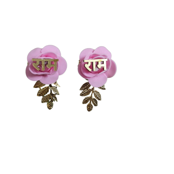 Pink Rose with Golden Leaf  Sohn
