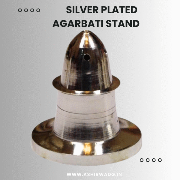 Agarbati Stand Silver Plated