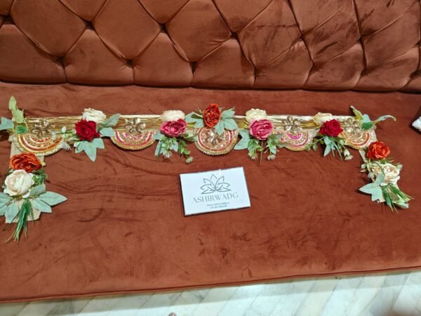 Elegant Floral Shubh -Labh Toran