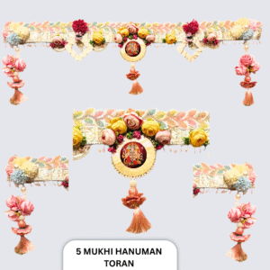 5 MUKHI HANUMAN JI MULTIFLOWER DIWALI  TORAN