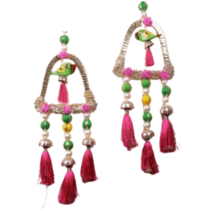 PARROT HANGING DIWALI DECOR PAIR OF 1