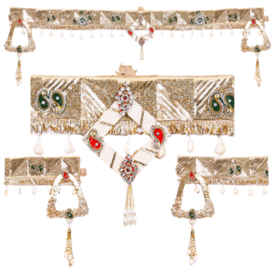 GOLDEN GOTTA PATTI TORAN DIWALI DECOR