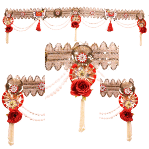 Red Rose Cow Toran Diwali Decor